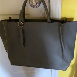 Large Gray handbag